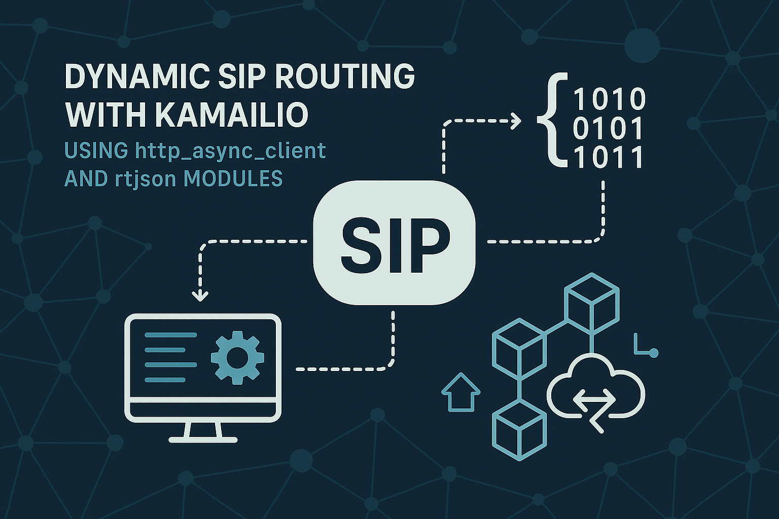 API routing with Kamailio unsing http_async_client